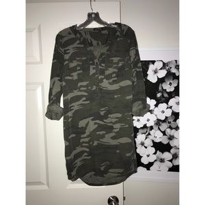 Military Olive Women’s Dress